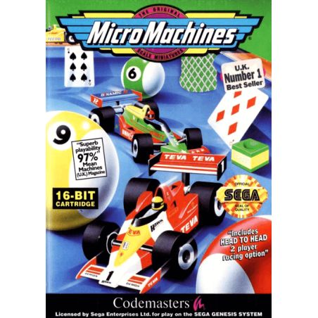 Micro Machines - Mega Drive