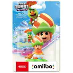 Figura Amiibo Super Mario Wonder Poplin & Prince Florian - Amiibo
