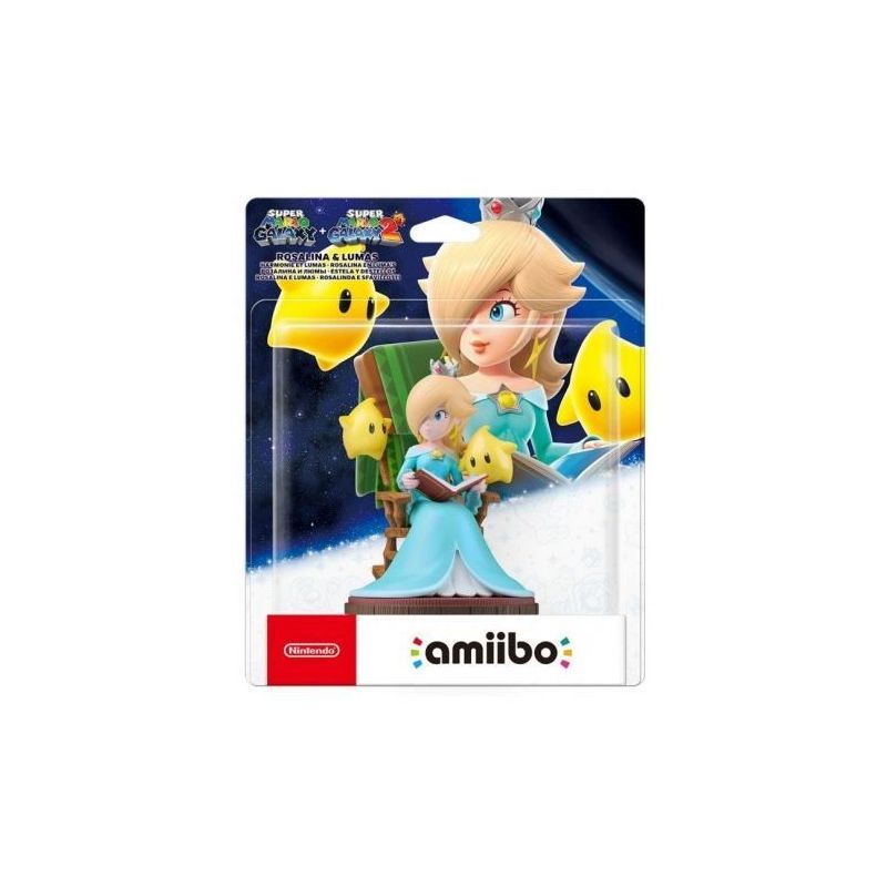 Figura Amiibo Super Mario Galaxy - Rosalina y Lumas - Amiibo