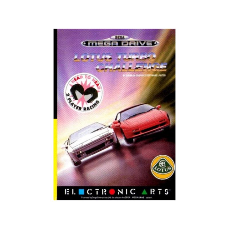 Lotus Turbo Challenge (sin manual) - Mega Drive