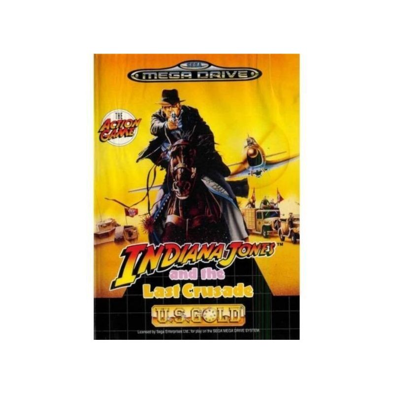 Indiana Jones and the Last Crusade (sin manual) - Mega Drive
