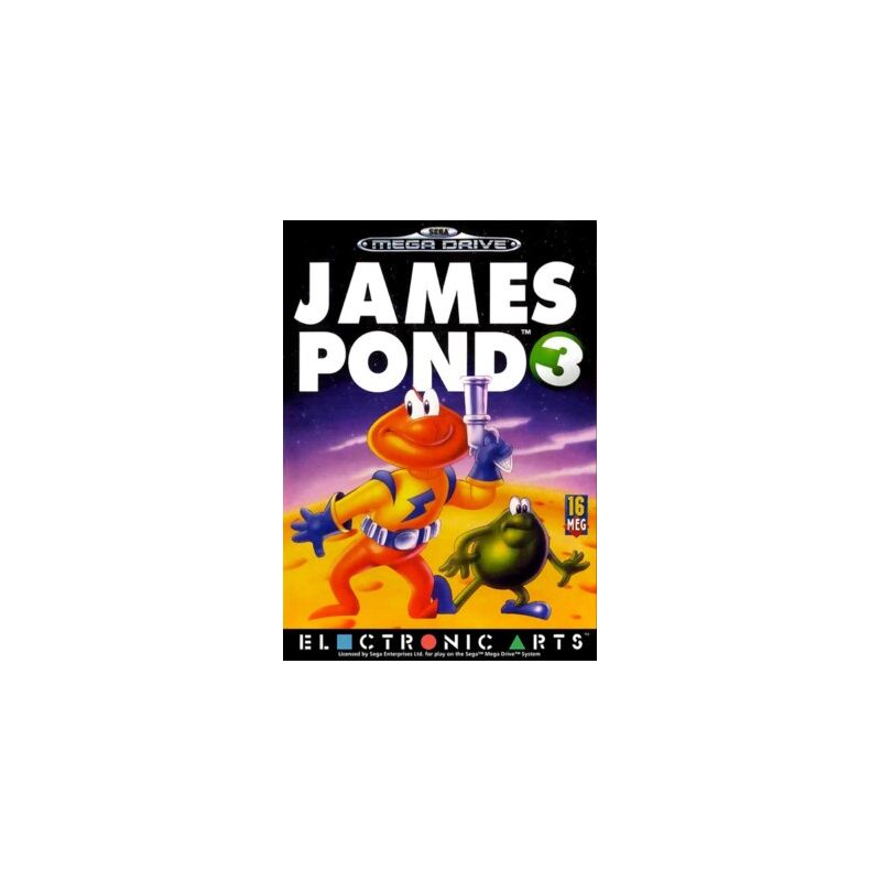 James Pond 3  - Mega Drive