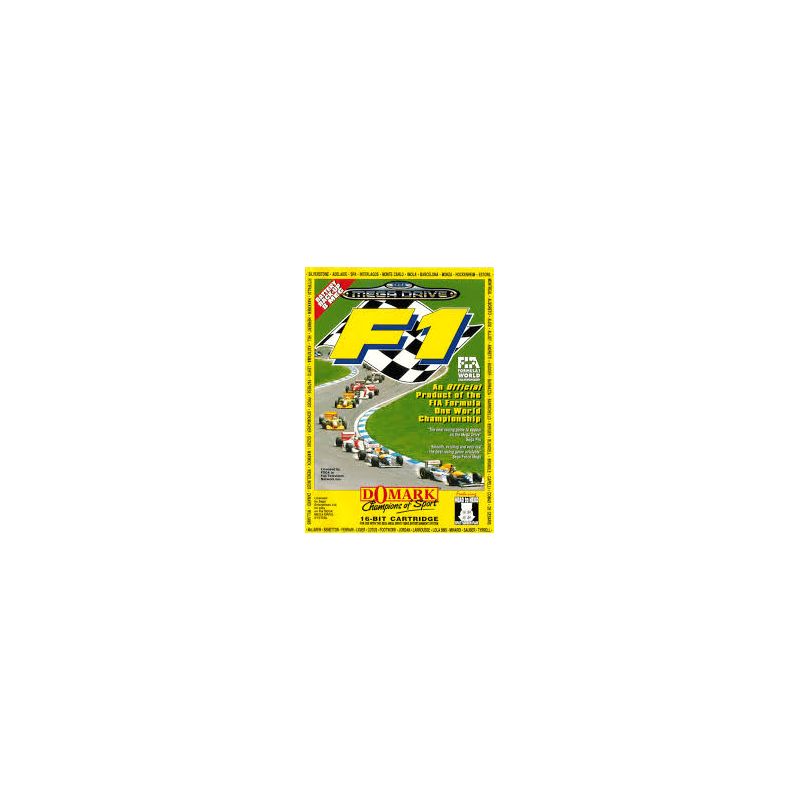 F1 (sin manual) - Mega Drive