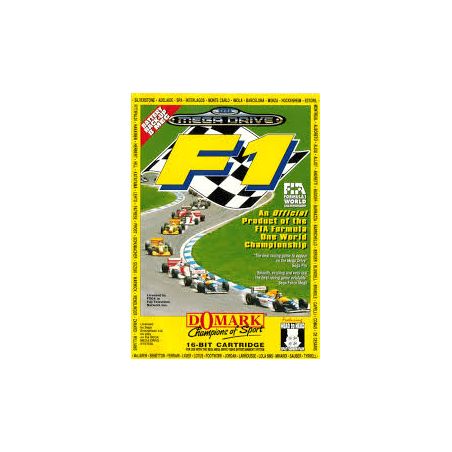 F1 (sin manual) - Mega Drive