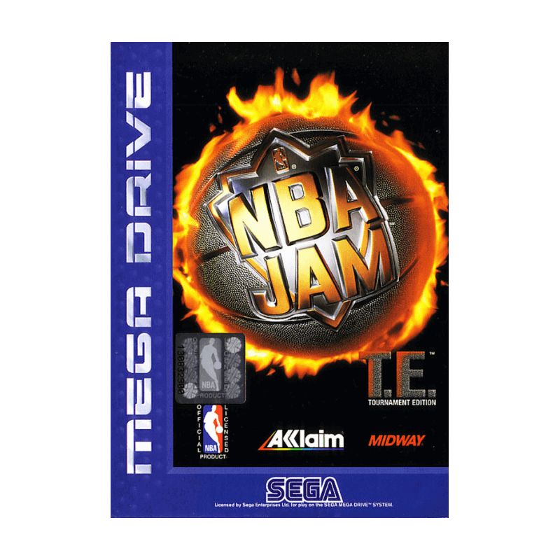 NBA Jam (sin manual, caja dañada) - Mega Drive