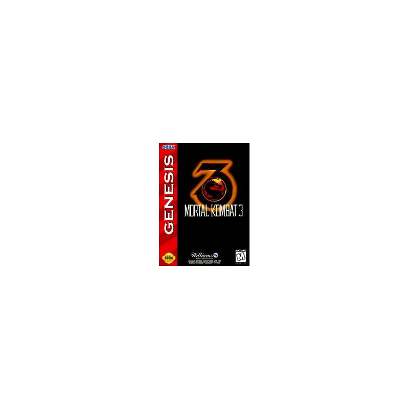 Mortal Kombat 3 (sin manual) Sega Genesis - Mega Drive