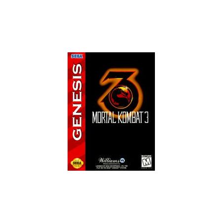 Mortal Kombat 3 (sin manual) Sega Genesis - Mega Drive