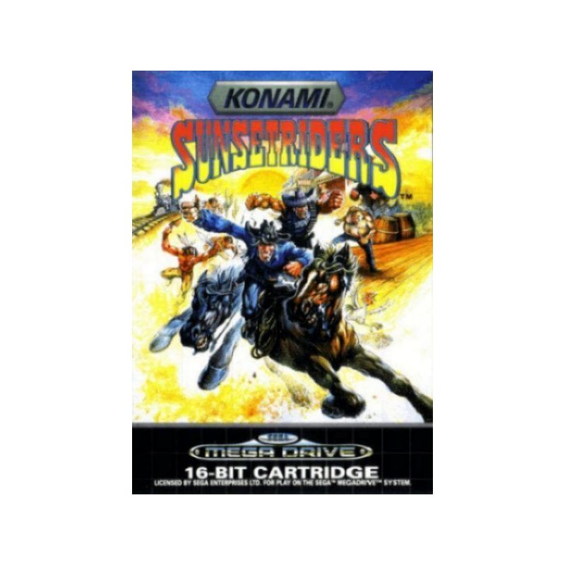 Sunset Riders (cartucho) - Mega Drive