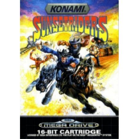 Sunset Riders (cartucho) - Mega Drive