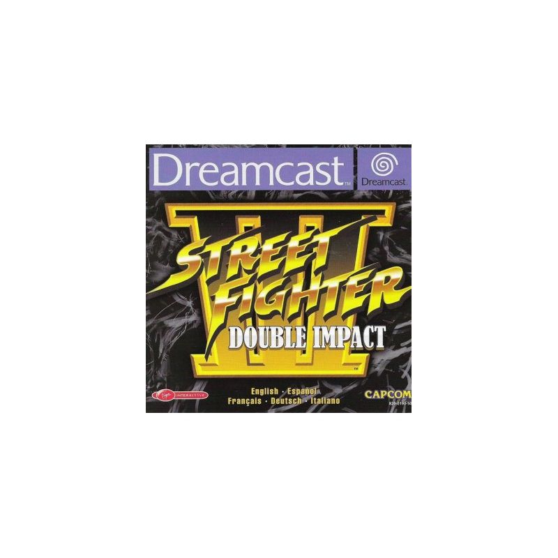 Street Fighter III Double Impact (ES) - Sega Dreamcast