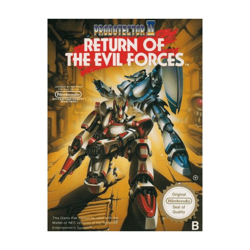 Probotector II: Return of the Evil Forces - Nintendo NES