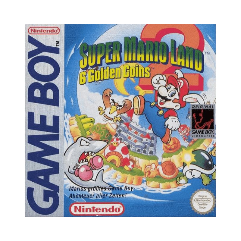 Super Mario Land 2: 6 Golden Coins - Game Boy Super Mario Land 2: 6 Golden Coins - Game Boy