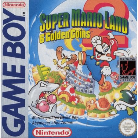 Super Mario Land 2: 6 Golden Coins - Game Boy