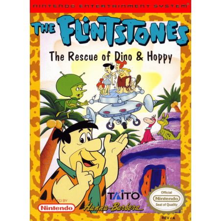 The Flintstones: The Rescue of Dino & Hoppy - Nintendo NES