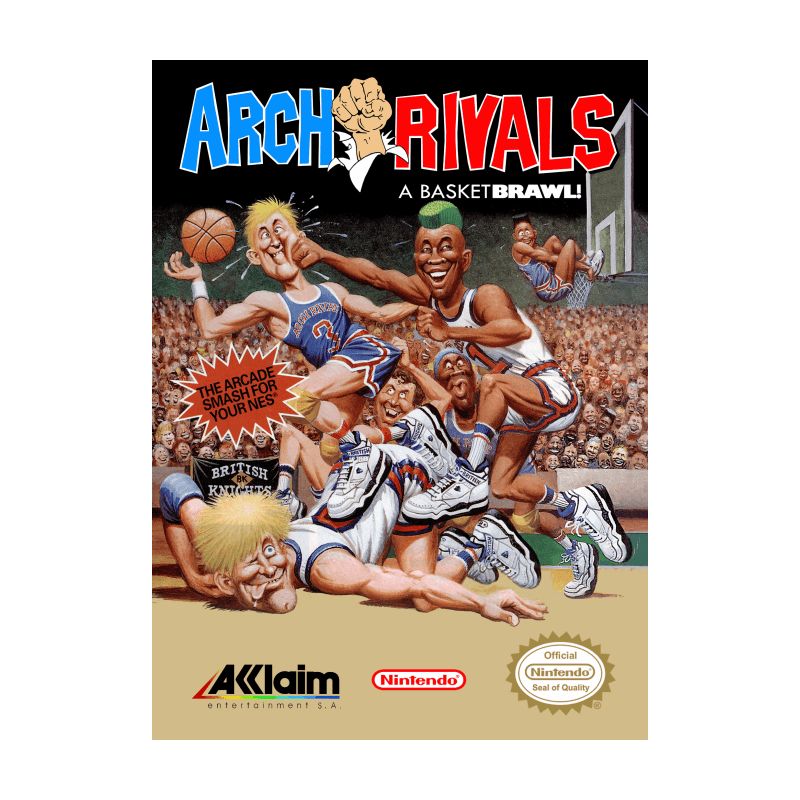 Arch Rivals: A Basket Brawl! - Nintendo NES