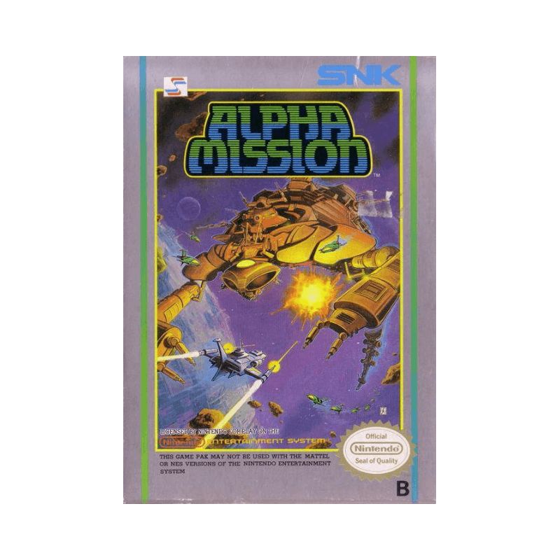 Alpha Mission - Nintendo NES
