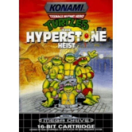 Teenage Mutant Hero Turtles The Hyperstones Heist (sin manual) - Mega Drive
