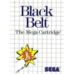 Black Belt Master System (portada tocada)