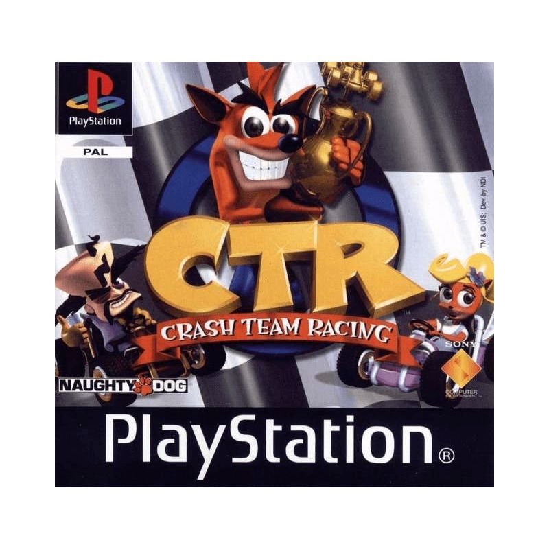 CTR Crash Team Racing (ES) Estado perfecto - Playstation 1