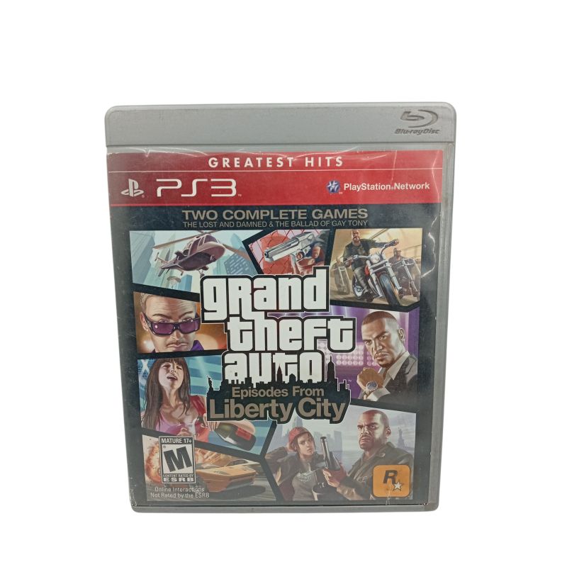 Grand Theft Auto Liberty City (Greatest Hits) UK (sin manual) - Playstation 3