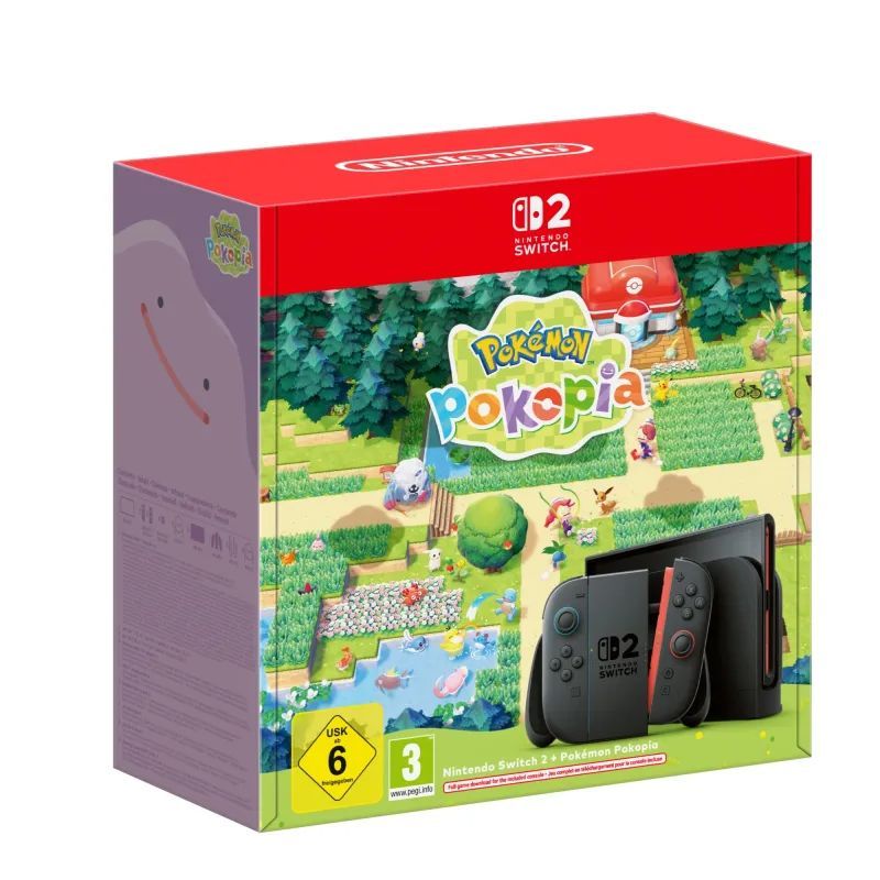CONSOLA NINTENDO SWITCH 2 + JUEGO POKEMON POKOPIA - Switch