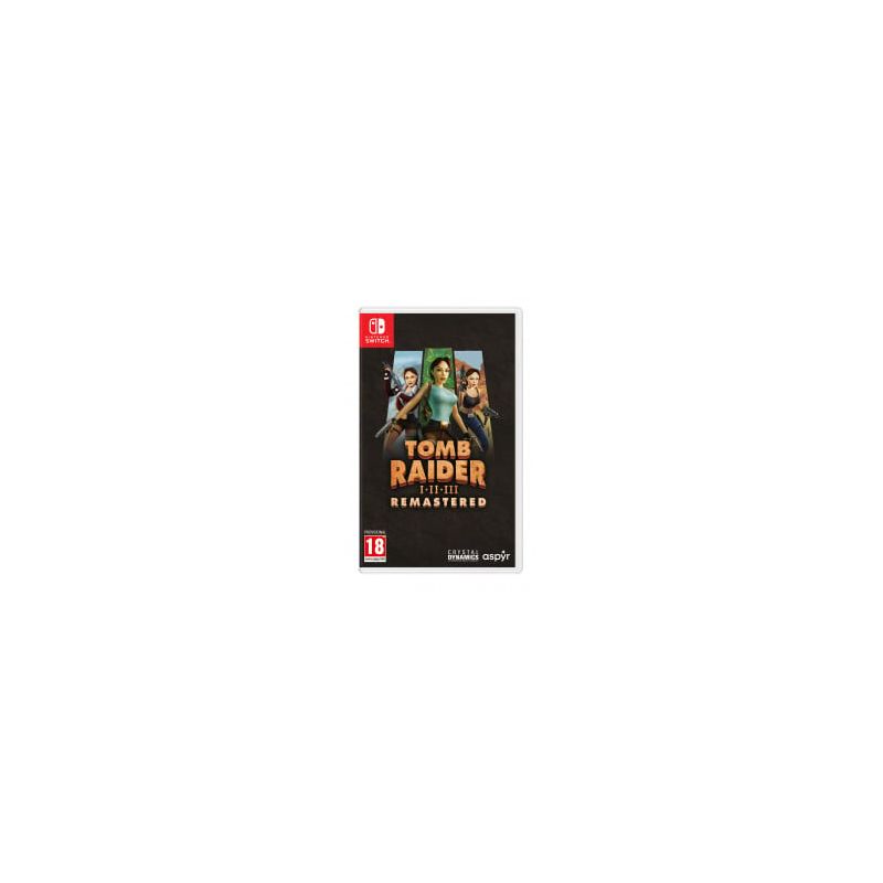 Tomb Raider I-III Remastered Starring Lara Croft Nintendo Switch - Switch
