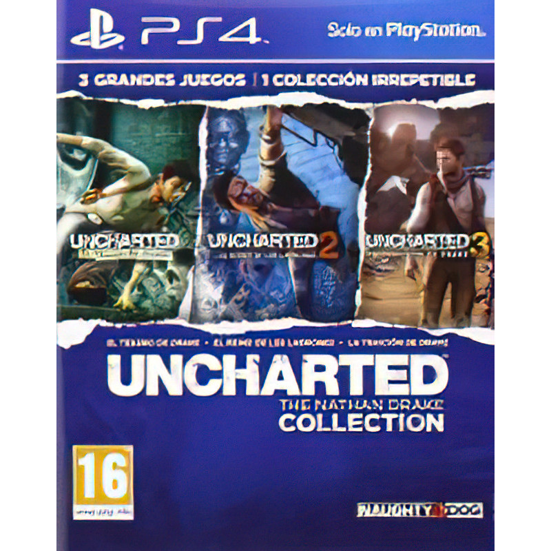 Uncharted The Nathan Drake Collection Hits - PS4 Uncharted The Nathan Drake Collection Hits - PS4