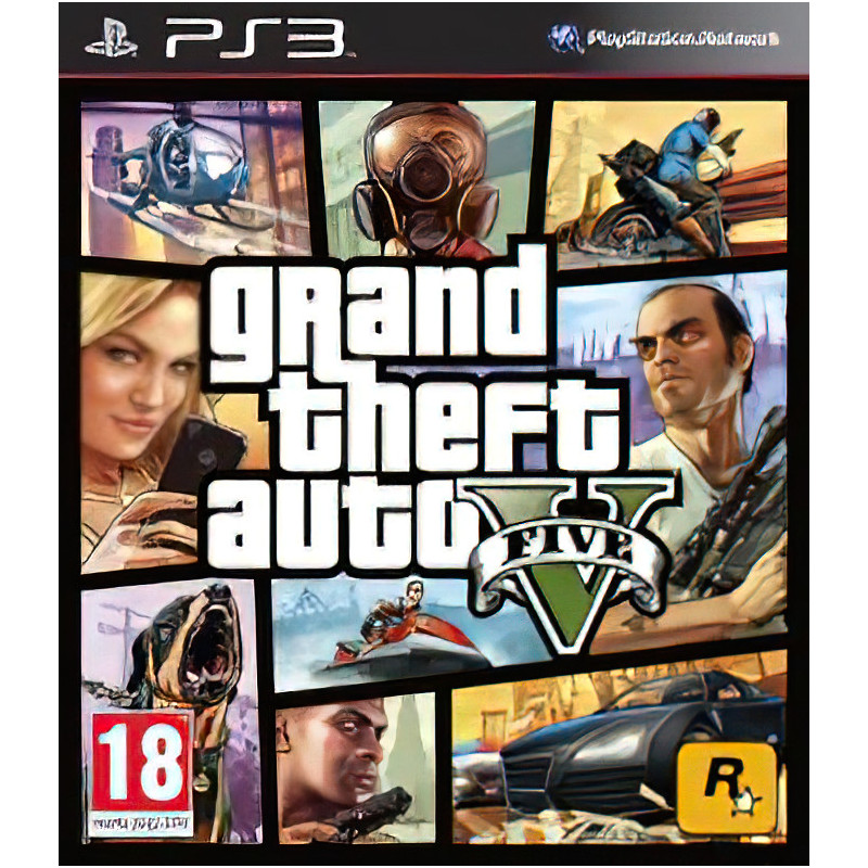 Grand Theft Auto V (GTA 5) (SP) - Completo PS3 Grand Theft Auto V (GTA 5) (SP) - Completo PS3