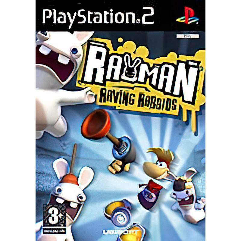 Rayman Raving Rabbids (SP) - PS2 Rayman Raving Rabbids (SP) - PS2