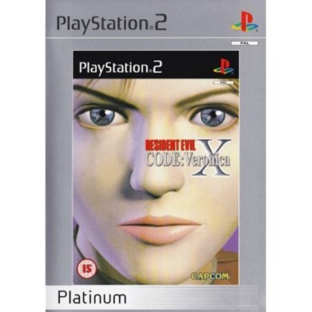Resident Evil Code Veronica X Platinum - PS2