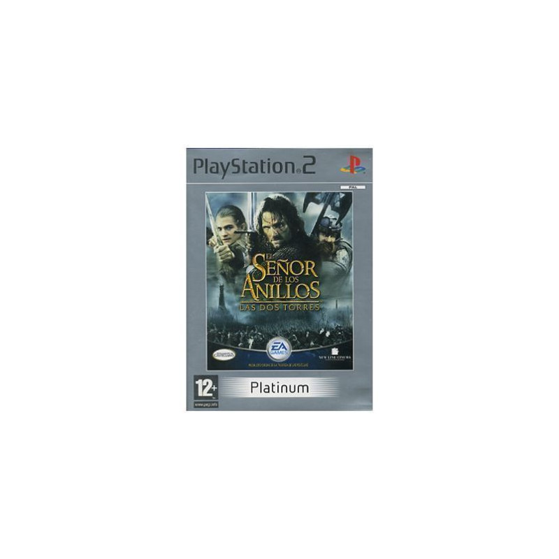 EL SEÑOR DE LOS ANILLOS:LAS 2 TORRES Platinum PS2 EL SEÑOR DE LOS ANILLOS:LAS 2 TORRES Platinum PS2