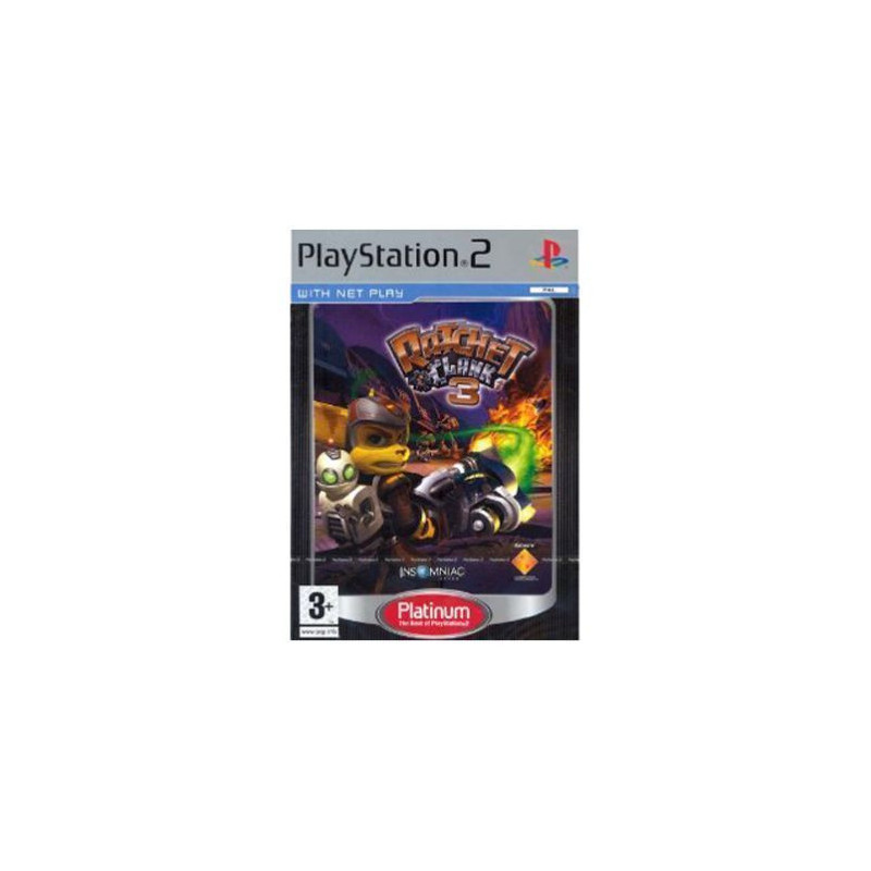 Ratchet & Clank 3 Platinum (ESP) - PS2 Ratchet & Clank 3 Platinum (ESP) - PS2