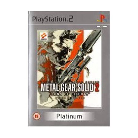 Metal Gear Solid 2: Sons of Liberty Platinum (ESP) - PS2