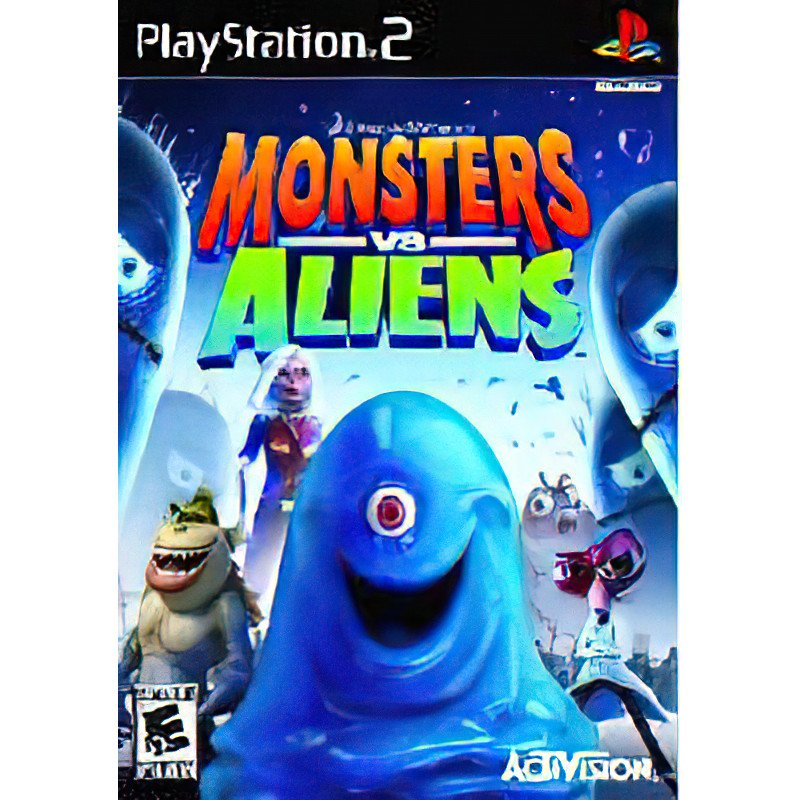 Monstruos contra Alienigenas - PS2