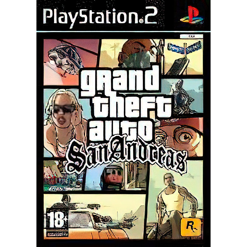 Grand Theft Auto San Andreas (SP) - PS2 Grand Theft Auto San Andreas (SP) - PS2